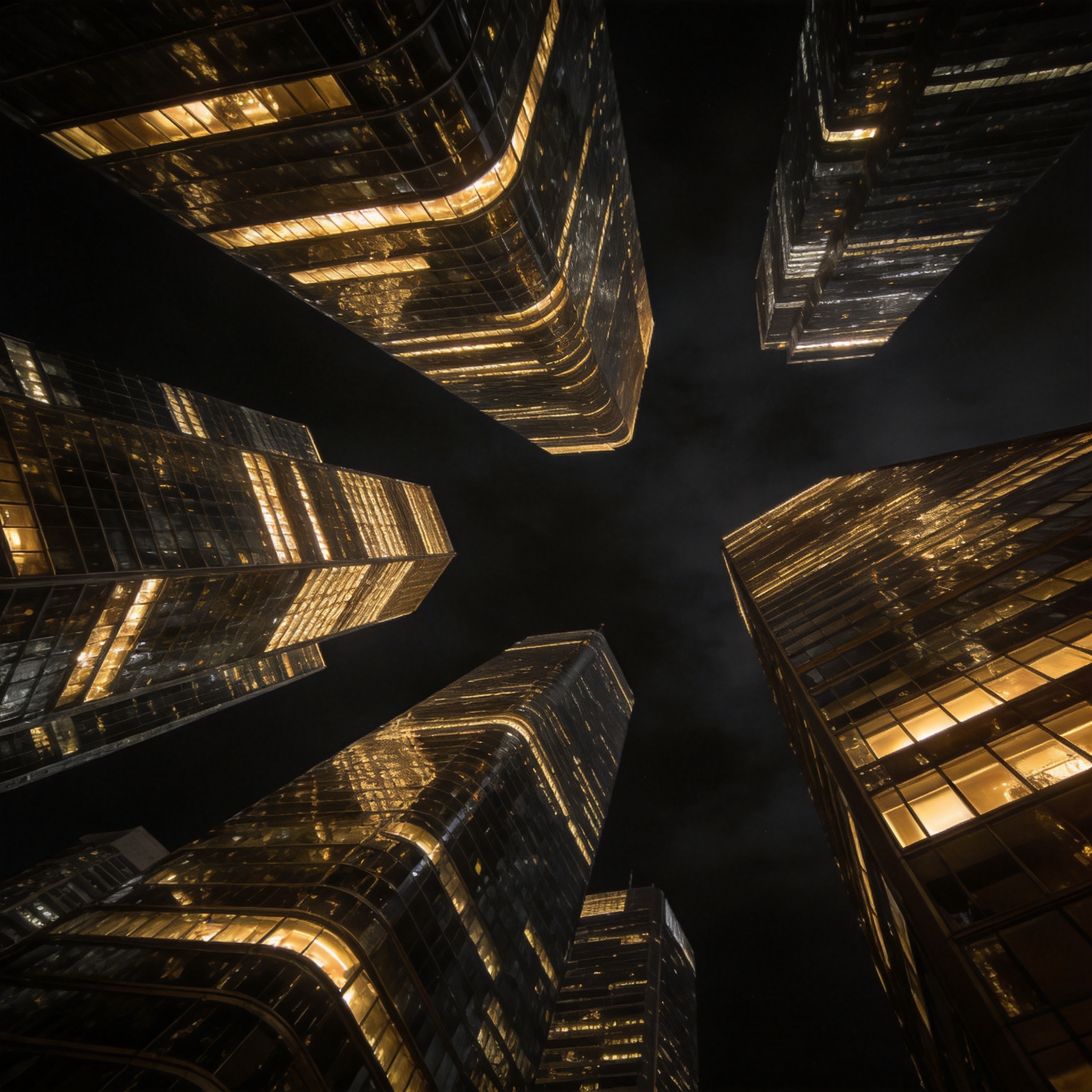 Global business skyline